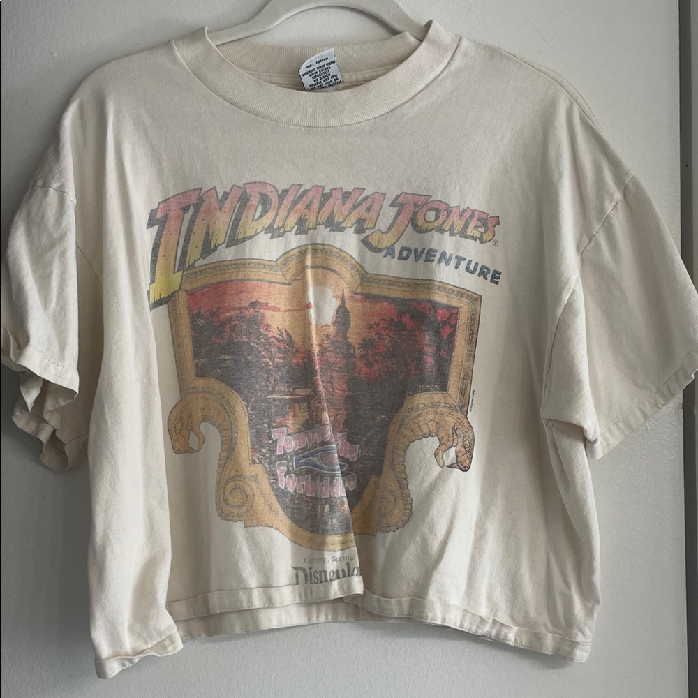 Vintage Indiana Jones Adventure Graphic Tee